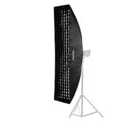 Godox Boîte à Bulles rectangulaire 40 x 180 cm avec Grille en nid d'abeille pour Flash de Studio