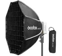 Godox Boîte à lumière Godox ML-SF50 octogonale - 50 cm x 50 cm - Pour lumière vidéo LED ML100Bi, ML100R, ML60IIBi, ML60Bi, ML60, ML30Bi, ML30