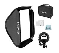 Godox Boîte à lumière kit de diffuseur avec support Bowens type S pour studio photo, 50cm x 50cm