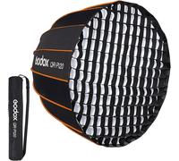 Godox - Boite à lumière Parabolique 120cm QR-P120 + Grille nid d'abeille - Monture Bowens