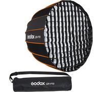 Godox - Boite à lumière Parabolique 70cm QR-P70 + Grille nid d'abeille - Monture Bowens
