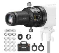 GODOX BP-SE - Projecteur LED Bowens Mount Snoot Spotlight GOBO (BP-SE150)