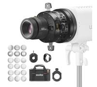 GODOX BP-SE - Projecteur LED Bowens Mount Snoot Spotlight GOBO (BP-SE65)