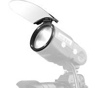 Godox Carte de rebond AK-R12, compatible avec Godox V1 Flash Series, V1-S, V1-C, V-1N, utilisation avec tête de flash ronde Godox H200R, AD200 Pro, AD200