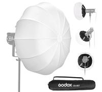 GODOX CS-85T 85 cm/33,5 Pouces Softbox Lanterne Lanternes Softbox à Fixation Bowens Photographie pour GODOX SL60W M300 LA150 LA200 Éclairage Vidéo LED Compatible avec NEEWER CB60B CB150W Aputure Light