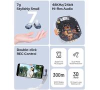 GODOX Cube-SC Kit2 Système de Microphone sans Fil 2.4GHz pour iPhone 15 et Android Port USB-C,Jusqu'à 30h D'autonomie,Portabilité pour Interview,Diffusion en Direct,Tournage en Extérieur,Vlog