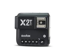 Godox Déclencheur de flash X2T X2T-F pour Fujifilm, avec fonction groupe 2,4 G TTL HSS 1/8000s avec panneau de commande LCD, mise à jour du micrologiciel, émetteur de déclenchement de flash sans fil