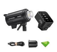 Godox DP400III 400Ws Flash stroboscopique + déclencheur X3-O pour Olympus Panasonic, Temps de Recyclage GN87 0,1-1S, durée de Flash 1/2000-1/800s, système 2,4G X CCT 5600 ± 200K Monture Bowens