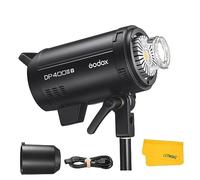 Godox DP400III-V Flash de Studio Professionnel 400ws, GN87 5600K 2.4G X Système sans Fil Flash, 400 Flashs Pleine Puissance avec Lampe de Modélisation Monture Bowens pour la Photographie