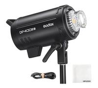 Godox DP400IIIV Flash de studio 400 W, GN87 5600 ± 200 K 2,4 G X System 1/2000-1/800s Bowens Mount, flash stroboscopique monolight pour portrait, mode, mariage, photographie de produit