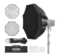 Godox EazyFlow Boîte à lumière octogonale 89,9 cm avec étui de transport | Boîte à lumière octogonale 90 cm facile à installer Octabox pour Bowens Mount COB Lights pour Profoto pour Broncolor Godox