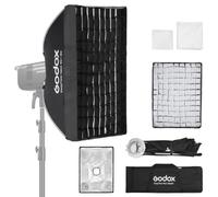Godox EazyFlow Boîte à lumière rectangulaire avec grille diffuseur et sac de transport pour LE200BI LE300BI SK400 MS300 AD600 60 x 90 cm / 23.6x35.4in