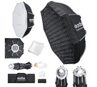 Godox EazyFlow Bty 85W Bol Beauté 85cm Blanc, Bowens, Grille et diffuseur