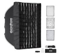 Godox EazyFlow Quick-Release Softbox, Octabox Démontable Montage Rapide, Boîte Douce avec diffuseurs et Grille en nid d'abeille pour Studio Streaming Outdoor Portrait Photo (Rect 60x90cm)