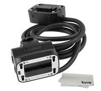 Godox EC200 Tête de flash extensible avec câble de 2 m pour Godox AD200 Flashpoint EVOLV 200 avec chiffon en microfibre Tuyung