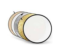 Godox écrans de réflexion 5-en-1 Or, Argent, Or doux, Blanc, Translucide - 110cm