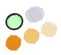 Godox Ensemble de plaques de filtre couleur AK-R16, compatible avec Godox V1 Flash Series, V1-S, V1-C, V-1N, utilisation avec tête de flash ronde Godox H200R, AD200 Pro, AD200