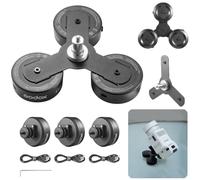 Godox ES01 K3 Kit Ventouse 3 Pièces, Support Lampe Caméra Magnétique