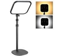 Godox ES30 Key Light Kit, Bi-Color 2800-6500K E-Sports Light, CRI 96+ TLCI 97+ Panneau de Vidéo LED Professionnel avec Support Réglable de Bureau pour Streaming, Visioconférence, Enregistrement