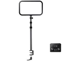 Godox ES45 Key Light, 2 500 Lumens Lampe de Bureau Éclairage de Studio Lampe avec Support Réglable, Bi-Color 2800K-6500K, App/Remote Contrôle sans Fil 2.4G, pour Streaming, Visioconférences