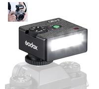 Godox Flash iM30, Mini Speedlite GN15 avec 7 Niveaux de Puissance, CCT 6000 K ± 200 K Compatible avec Sony zv1/Sony zve10/Ricoh gr3/Nikon/Fuji f1/Canon-230, Noir, 1 Unité
