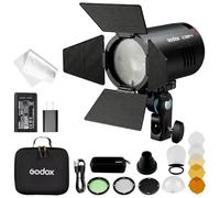 Godox Flash stroboscopique AD100 Pro II AD100Pro II AD100ProII avec kit AK-R1, système X 2,4 GHz + module 433 MHz/LED 2 W/10 niveaux de luminosité/490 pop pleine puissance/temps de recyclage de 0,01 à