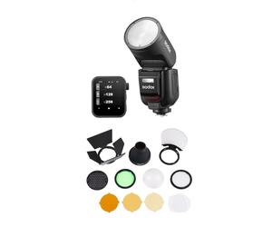 Godox - Flash V1Pro + Déclencheur X3 + Kit accessoires AK-R1 pour Sony