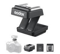 Godox FS-R Rehausseur pour Sabot Flash à Contact Unique GOdox IM30 IM20 IM22, Support Flash Pliable avec Réglage de L'inclinaison, Rehausse Le Flash de 30mm pour Réduire l'ombre de L'objectif