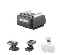 Godox FS-R Support de Flash Hot Shoe pour Flash à Contact Unique (IM30/IM20/IM22) - Support de Flash Pliant avec Réglage d'Inclinaison, Bord Non Bloqué, Design Compact pour Éclairage par Rebond