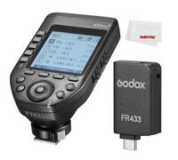 Godox FT433 C FT433-C TTL Déclencheur de flash sans fil pour appareils photo Canon, sans fil intégré 433 MHz, 1/8000s, 0-100 m, écran LCD, 32 canaux, 1-99 ID, synchronisation rideau avant et arrière