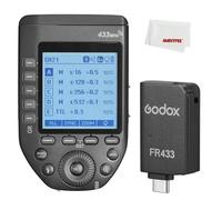 Godox FT433 S FT433-S TTL Déclencheur de flash sans fil pour appareils photo Sony, sans fil intégré 433 MHz, 1/8000s, 0-100 m, écran LCD, 32 canaux, 1-99 ID, synchronisation rideau avant et arrière