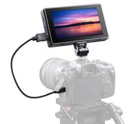 Godox GM55 Moniteur vidéo HDMI 4K 5,5" Écran tactile avec LUT 3D 1920 x 1080 IPS pour appareil photo reflex numérique Sony Canon Fujifilm Compatible avec F550/F750/F970 (vendu séparément)