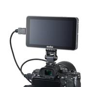 Godox GM6S Pro Moniteur de champ de caméra à écran tactile 2000 nits 5,5" avec pare-soleil 4K @ 60 Hz HDMI, fausses couleurs, peau d'oignon, forme d'onde, LUT 3D, mise au point de crête