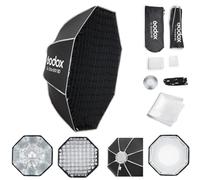 Godox Godox Boîte à lumière octogonale à dégagement rapide 90 cm, support Bowens avec diffuseurs avant et intérieurs amovibles pour photographie, diffusion en direct, portrait