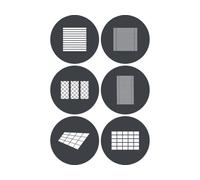 Godox GP-GS4 KNOWLED GOBO SET - 6PCS