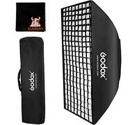 GODOX Grille Pliable Softbox 60x90cm Boîte à Lumière Rectangulaire Photographie Lumière avec Monture Bowens pour Portrait Produit Photographie Studio Flash Speedlight (SB-FW6090)