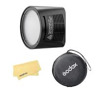 Godox H200R Tête de Flash Ronde pour Godox AD200 AD200 Pro AD200Pro II,Puissance de 200Ws,Tube de Flash Spiralé,Effets de Lumière Naturels et Doux,180g Légère et Portable