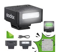 Godox iM20 Camera Flash,Mini Flash avec 5 Niveaux de Puissance de Flash,440 Flash Pleine Puissance,Hotshoe à Contact Unique,Support Type-C Port de Charge pour Canon Fuji Sony Nikon Camera