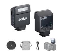 Godox iM22 Caméra Flash, Compact Flash de Poche, 5 Niveaux de Puissance, 440 Flashs à Pleine Puissance, Conception de Griffe à Contact Unique, Compatible avec Plusieurs Caméra Marques