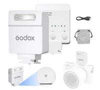 Godox iM22 Mini Flash 5 Niveaux de Puissance 440 Pleine Puissance IM 22 Petit Flash Speedlite pour Canon/Fuji/Sony zve10/Sony zv1/Nikon/Panasonic Olympus Pentax/3S Recycle (Godox iM22 Blanc)