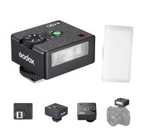 Godox iM30 Mini flash d'appareil photo avec diffuseur GN15, 7 niveaux de puissance, temps de recharge 3,6 s, avec sabot de flash à contact unique, pour Canon, Nikon, Sony, Panasonic et Olympus