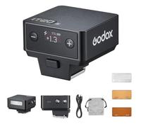 Godox IT20 C IT20C Mini flash d'appareil photo pour Canon, flash TTL Godox, pleine puissance de 700 +, temps de recyclage de 1,5 s, charge USB-C, avec diffuseur magnétique et filtre - Noir
