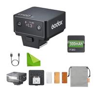 Godox iT20 F Appareil Photo Flash Speedlight pour Fuji - TTL Auto Lighting, 1,5S Recycle Rapide, 700 Coups de feu, avec Filtres de Couleur Magnétique (Noir)