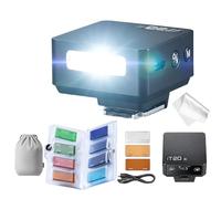 Godox IT20 R IT20R IT20R pour Ricoh GR III, IIIX, IIIX HDF, GODOX IT20 Mini TTL Flash avec fixation magnétique MA01 pour Ricoh GR3, 3X, 3X HDF, 700+ Pops, recyclage 1.5S, chargement USB-C, filtre de
