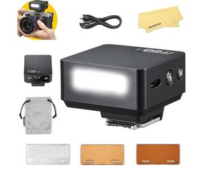 GODOX iT20 R iT20R TTL Flash Light pour Ricoh Appareils Photo,avec Batterie au Lithium 7,4V/300 mAh,Temps de Recharge de 1,5s,700 Flashs à Pleine Puissance,Ultra-Compact,Filtre de Couleur Magnétique