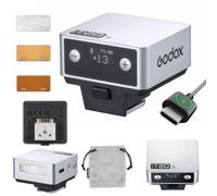 GODOX IT20 S Flash Appareil Photo, IT20S TTL Mini Flash, Compatible avec Sony Alpha Alpha A9 III a7III a7CII a7IV a7C a7RV a7 a7SIII a6700 a6400 a6600 ZV-E10 II ZV1 a6100 (Argenté)