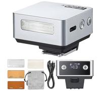 Godox iT20-S Flash pour Sony, Flash Mini TTL avec Écran Intuitif, Recyclage 1.5s, 700 Éclairs à Pleine Puissance, Charge USB-C, Batterie Intégrée, Flash de Poche Portable (Blanc)