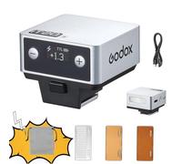 Godox iT20 S TTL Appareil Photo Flash Speedlight 700 Temps de Flash, 1,5 s Temps de Recyclage avec filtres de Couleur magnétiques pour Les appareils Photo Sony (Argent, pour Sony)
