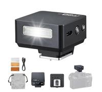 GODOX iT20F Mini Flash pour Fujifilm, Flash TTL Godox pour Appareil Photo Fujifilm, 700 Flashes à Pleine Puissance, Temps de Recharge de 1.5s, avec Diffuseur Magnétique et Filtre de Couleur (Noir)