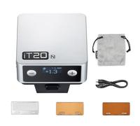 GODOX iT20N TTL Speedlite 700 Flash à pleine puissance 1,5 s Temps de recharge 1/8000s HSS Flash avec diffuseurs magnétiques et filtres de couleur pour appareils photo Nikon (argent)